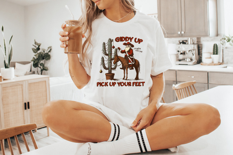 giddy-up-jingle-horse-png-digital-download-western-christmas-design