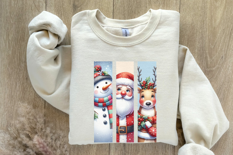 retro-christmas-png-vintage-santa-claus-christmas-sublimation-merry