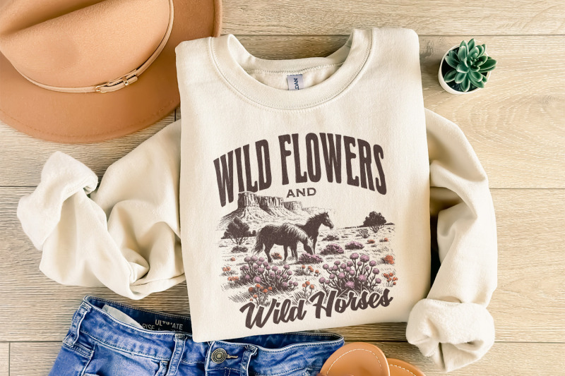 wild-horses-wildflowers-png-western-country-music-sublimation-instan