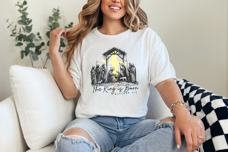 the-king-is-born-png-retro-religious-christmas-png-jesus-is-the-reas