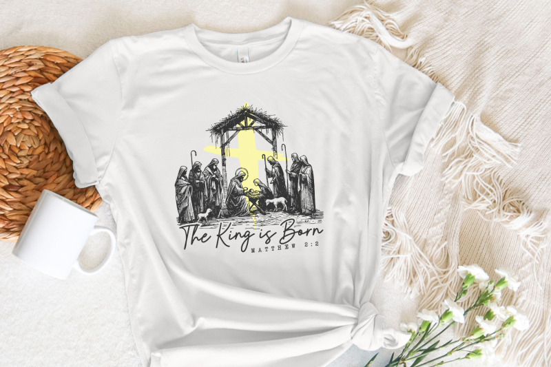 the-king-is-born-png-retro-religious-christmas-png-jesus-is-the-reas