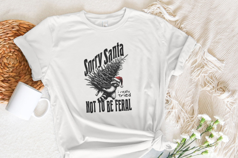 sorry-santa-feral-raccoon-png-retro-christmas-raccoon-design-funny
