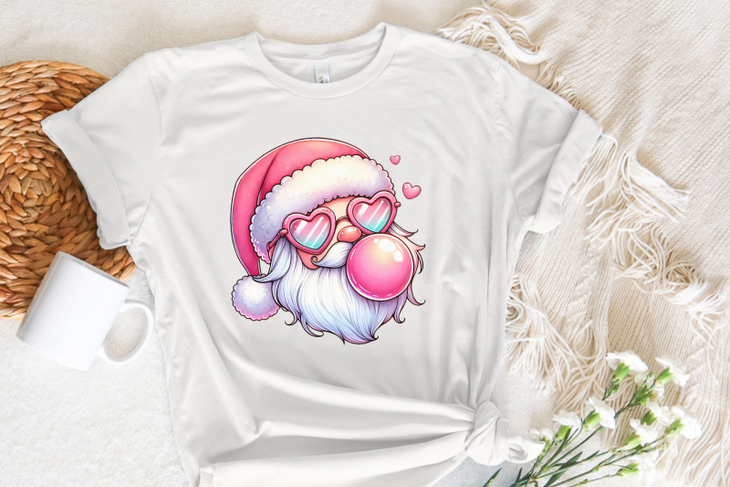 retro-santa-christmas-png-vintage-santa-digital-download-pink-christ