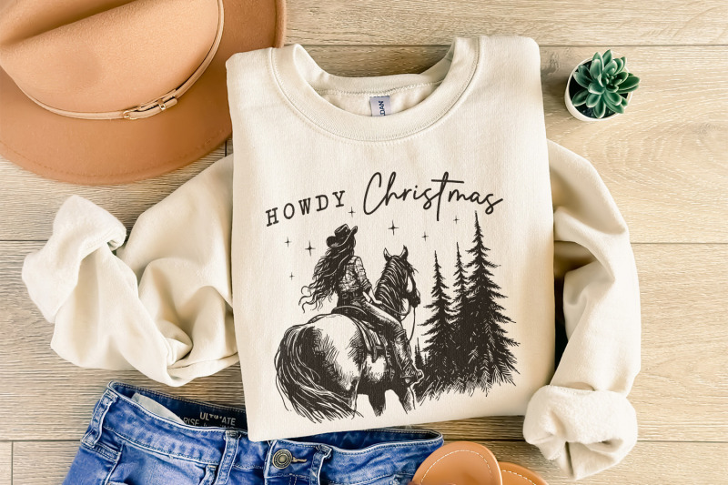 cowgirl-christmas-png-vintage-western-christmas-png-retro-western-c