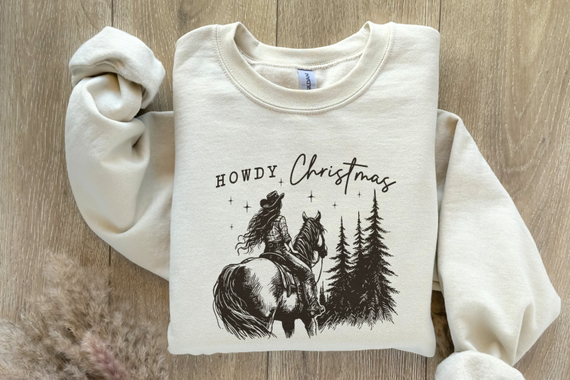 cowgirl-christmas-png-vintage-western-christmas-png-retro-western-c