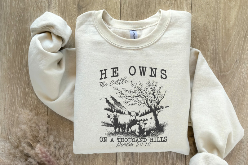 he-ownds-the-cattle-png-christian-western-png-cattle-shirt-shirt-su