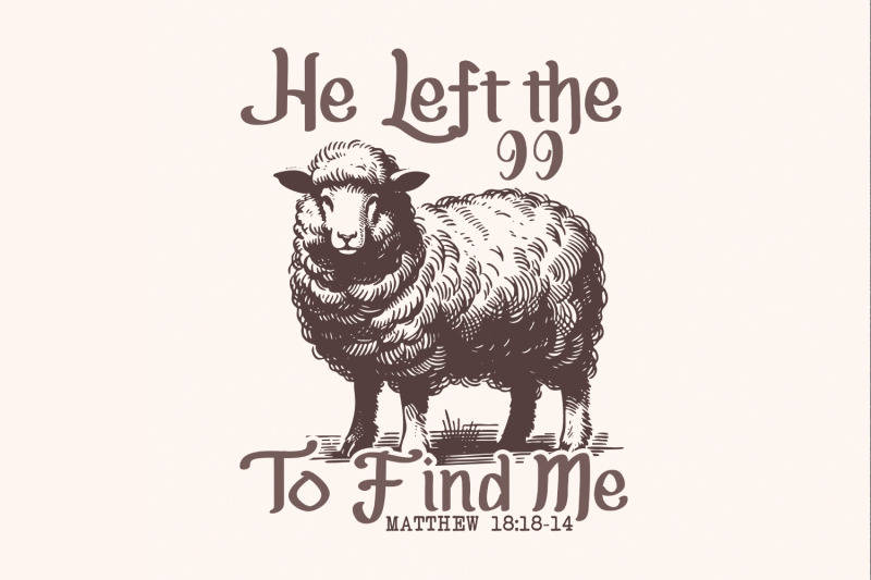 he-left-the-99-png-bible-verse-png-christian-png-religious-png-jes