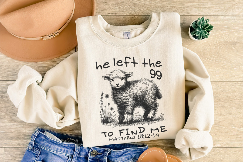 he-left-the-99-png-bible-verse-png-christian-png-religious-png-jes