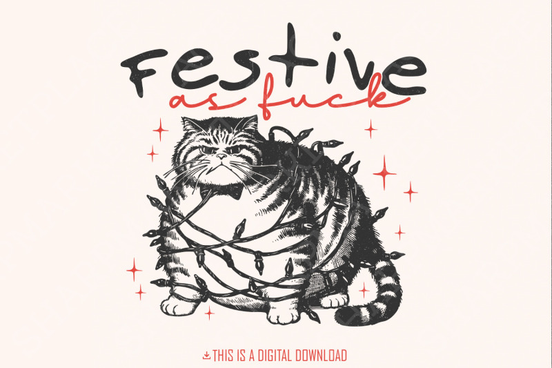 festive-as-fuck-christmas-cat-png-vintage-christmas-cat-with-lights