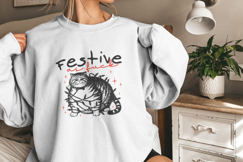 festive-as-fuck-christmas-cat-png-vintage-christmas-cat-with-lights
