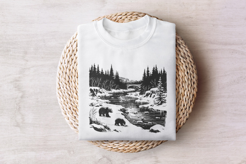 grizzly-bear-clipart-bear-png-wilderness-decor-bear-art-watercolor
