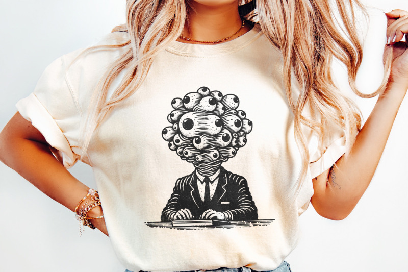 surreal-multiple-eyes-head-graphic-psychedelic-abstract-illustration