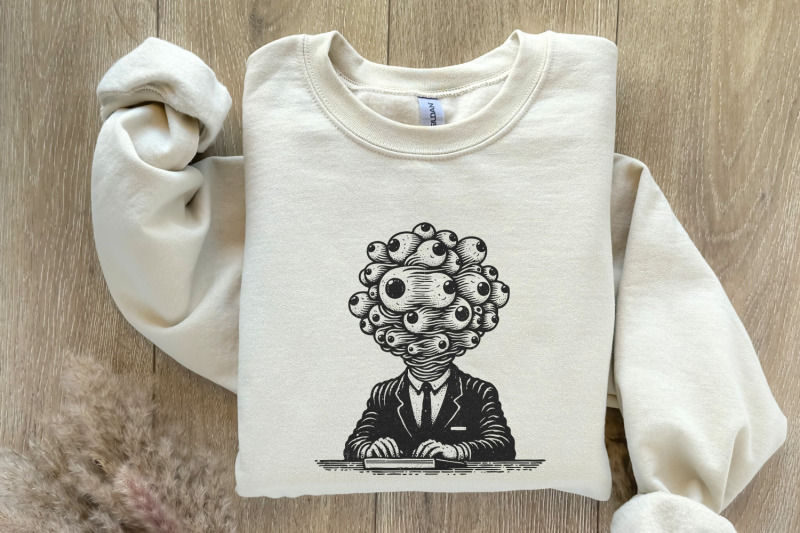 surreal-multiple-eyes-head-graphic-psychedelic-abstract-illustration