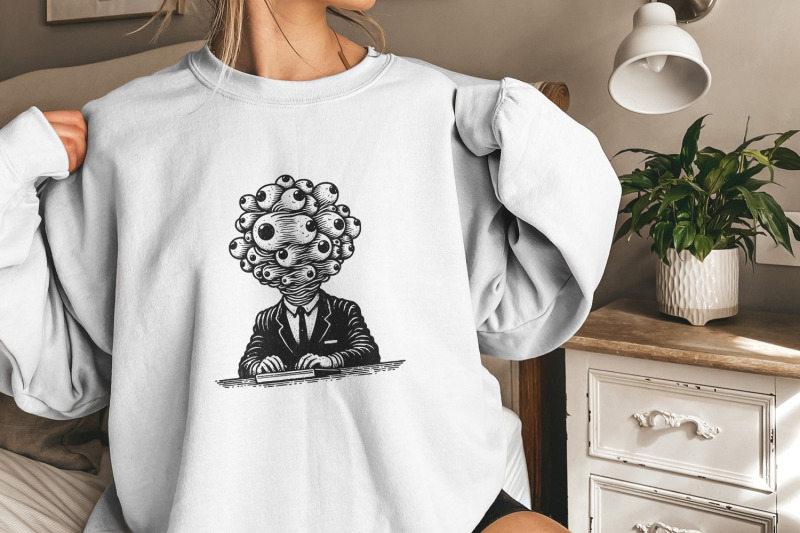 surreal-multiple-eyes-head-graphic-psychedelic-abstract-illustration