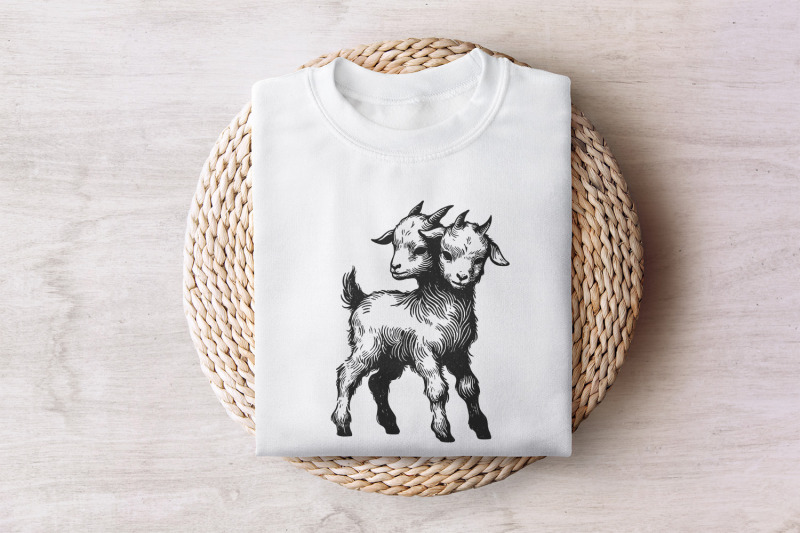 dark-goat-clipart-trippy-goat-png-quirky-goat-art-farm-animals-goa