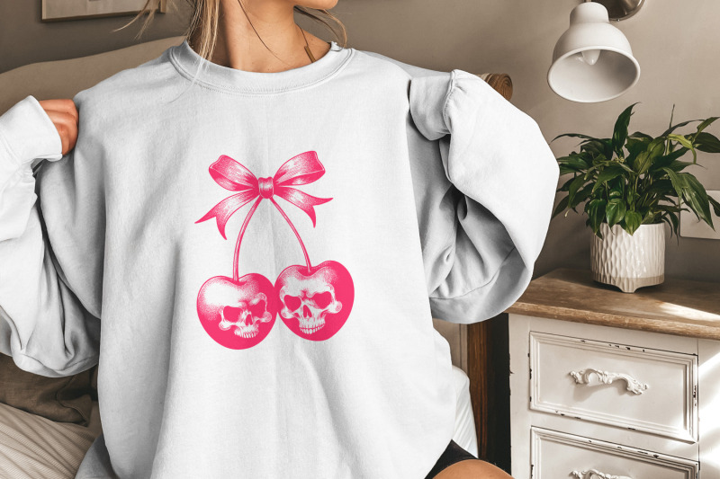 skull-cherries-png-trendy-retro-halloween-vintage-skull-fruit-digita
