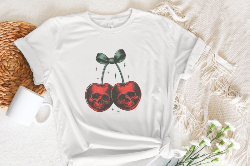skull-cherries-png-trendy-retro-halloween-vintage-skull-fruit-digita