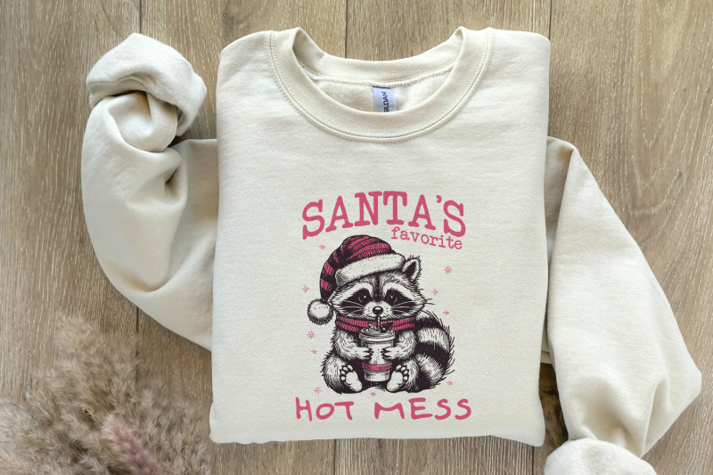 santa-039-s-hot-mess-png-funny-christmas-raccoon-sublimation-design-pin