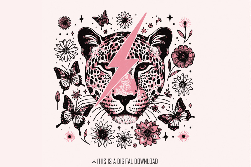 snow-leopard-png-retro-sublimation-digital-download-leopard-print