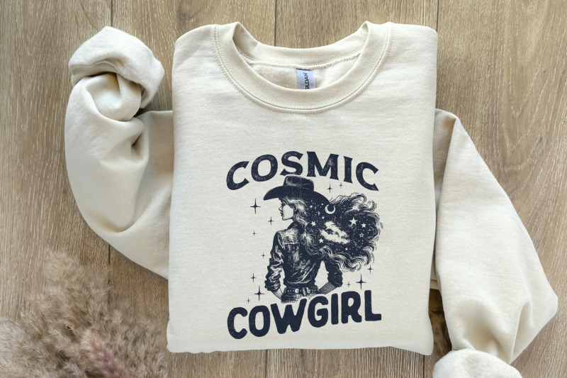 retro-cosmic-cowgirl-png-starry-night-space-cowgirl-western-png-vin