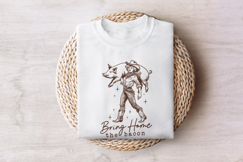 bring-home-the-bacon-retro-cowgirl-png-rodeo-cowboy-png-country-west