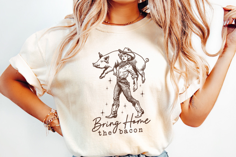 bring-home-the-bacon-retro-cowgirl-png-rodeo-cowboy-png-country-west