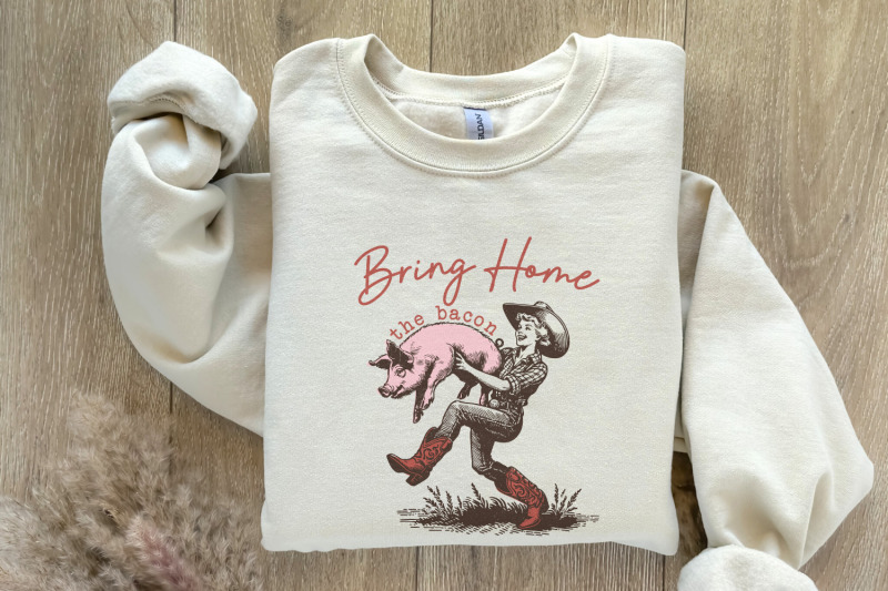 bring-home-the-bacon-retro-cowgirl-png-rodeo-cowboy-png-country-west