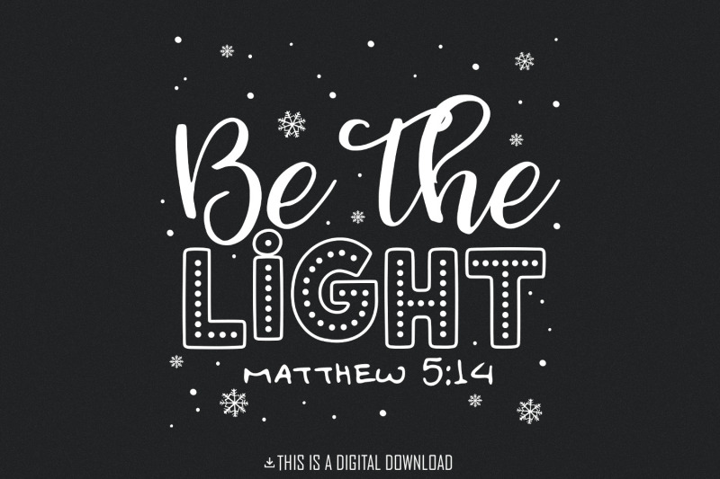 be-the-light-png-christian-christmas-cute-kids-christmas-png-retro