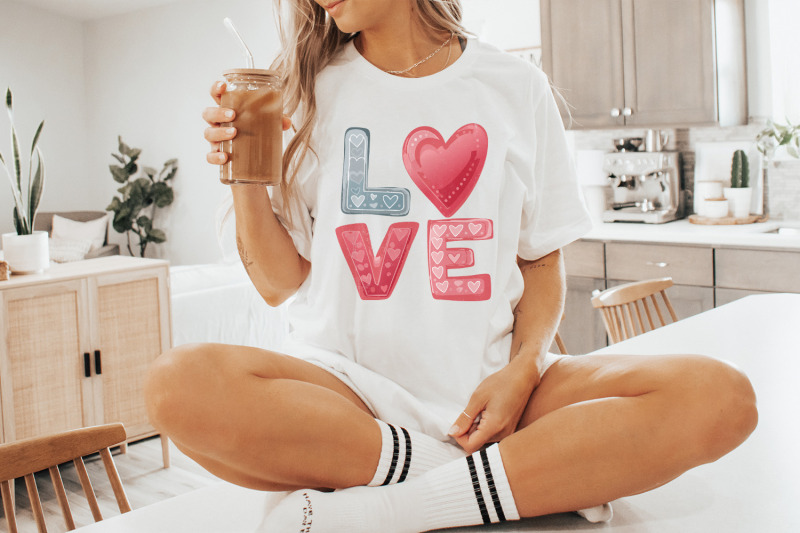 retro-love-heart-png-groovy-valentine-png-valentines-day-png-love-h