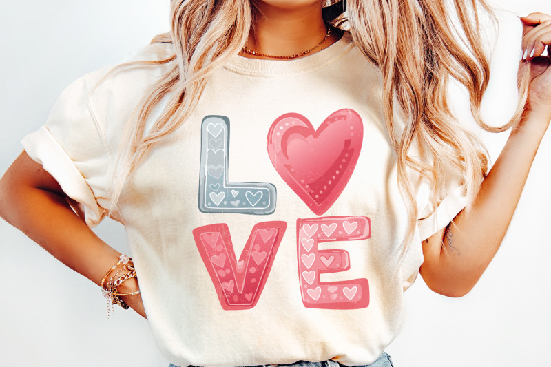 retro-love-heart-png-groovy-valentine-png-valentines-day-png-love-h