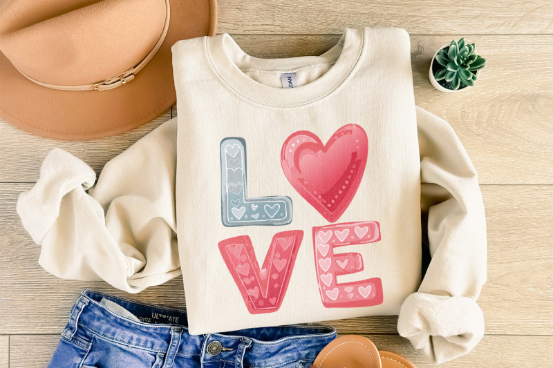 retro-love-heart-png-groovy-valentine-png-valentines-day-png-love-h