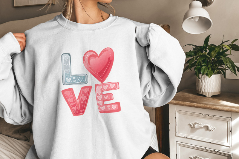 retro-love-heart-png-groovy-valentine-png-valentines-day-png-love-h