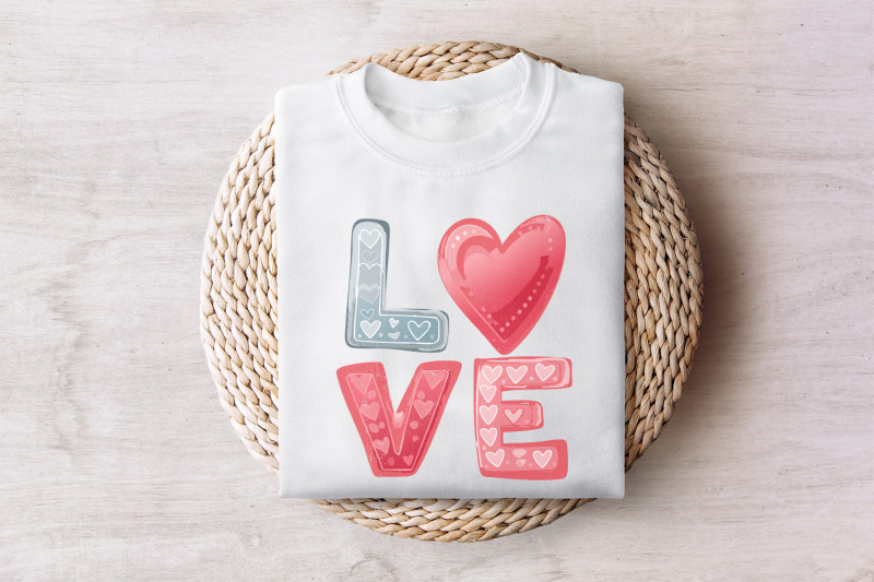 retro-love-heart-png-groovy-valentine-png-valentines-day-png-love-h