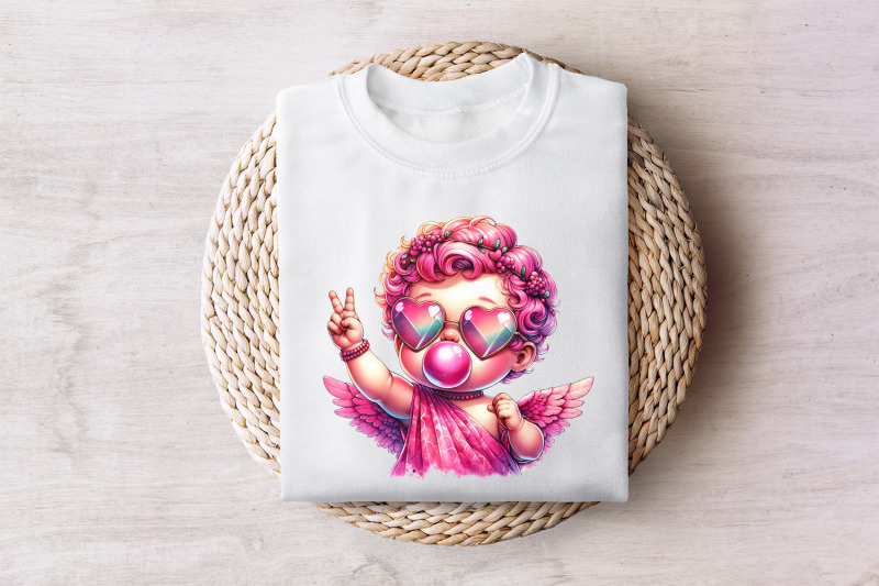 cupid-blowing-bubble-png-vintage-valentines-day-sublimation-download