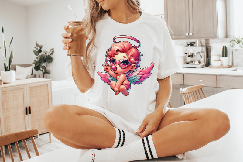 cupid-blowing-bubble-png-vintage-valentines-day-sublimation-download