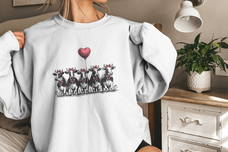 valentine-cows-png-valentine-039-s-day-png-retro-valentine-png-love-png