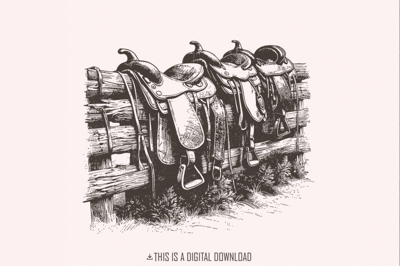 western-saddle-png-sublimation-design-digital-download-cowboy-cowgi