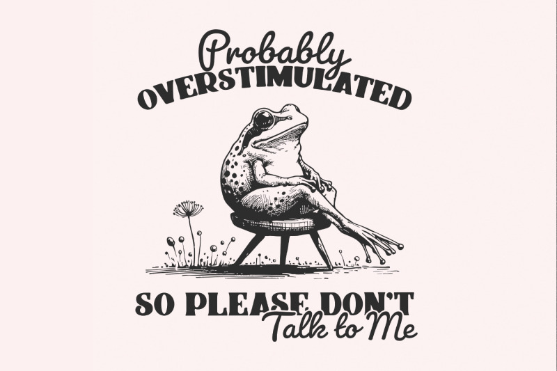 probably-overstimulated-png-trendy-frog-design-digital-download-fun
