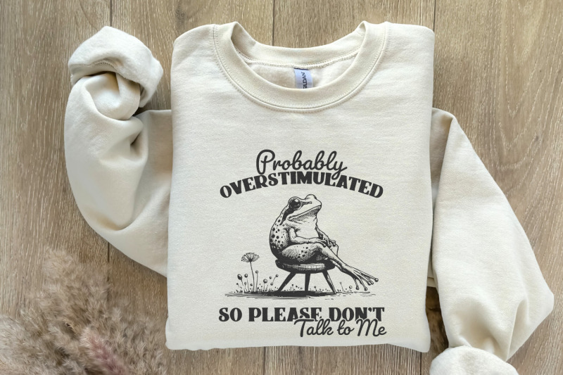 probably-overstimulated-png-trendy-frog-design-digital-download-fun