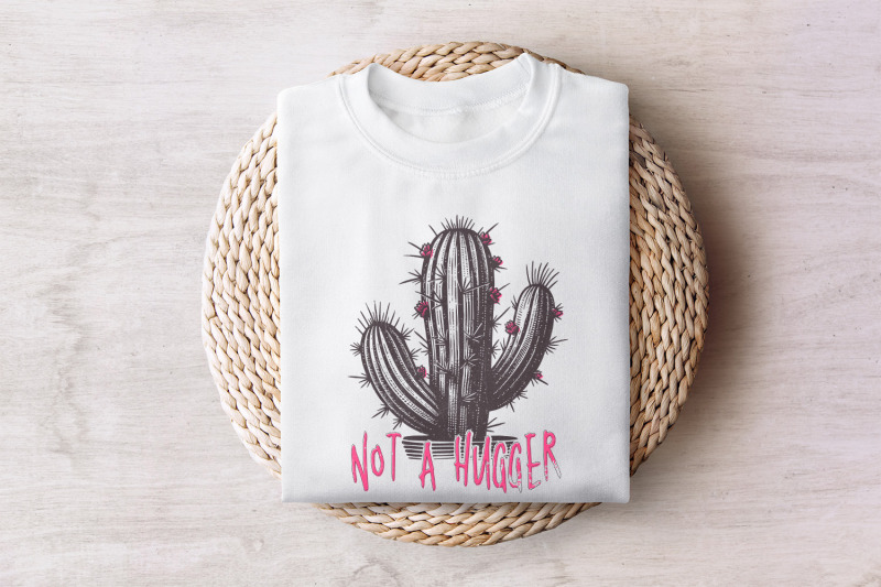 not-a-hugger-png-cactus-png-sublimation-design-download-retro-png