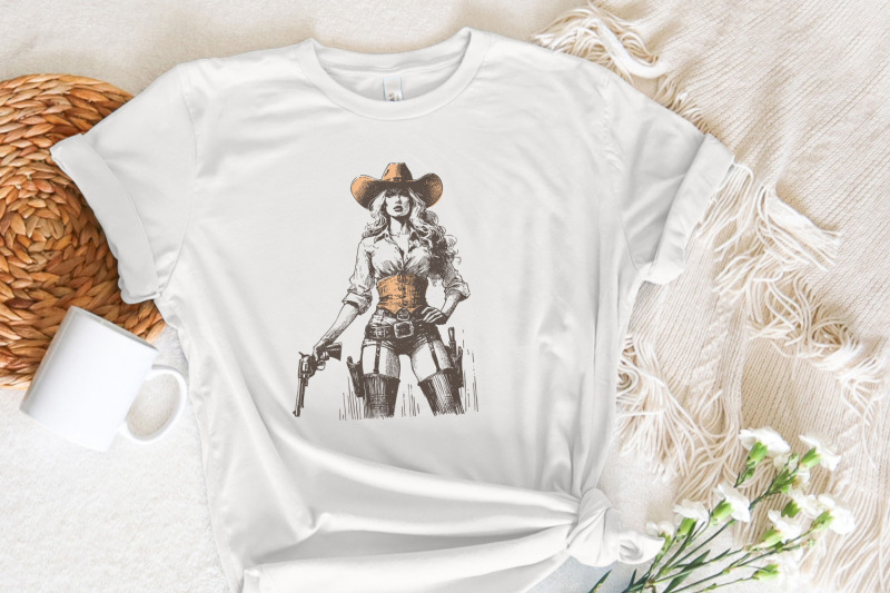 retro-hot-cowgirl-png-western-wild-west-digital-download-sexy-cowgir