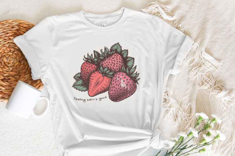 feeling-berry-good-png-strawberry-png-retro-png-shirt-design-vinta