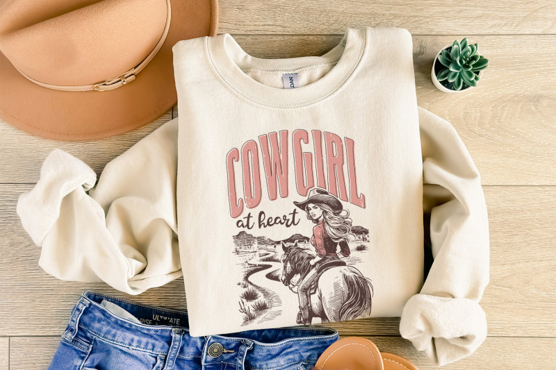 cowgirl-at-heart-png-western-valentines-png-cowgirl-t-shirt-png-ret