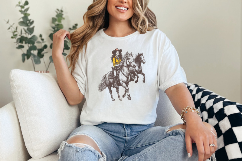 vintage-cowgirl-horse-western-png-retro-wild-horses-sublimation-inst