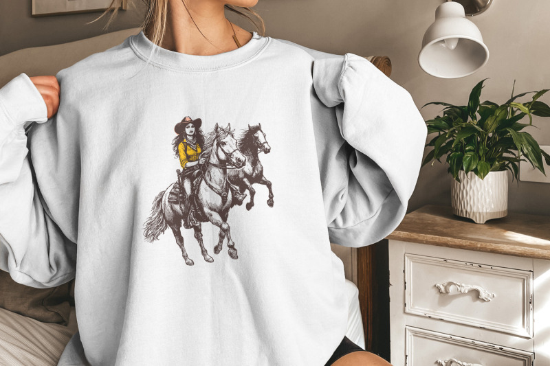vintage-cowgirl-horse-western-png-retro-wild-horses-sublimation-inst