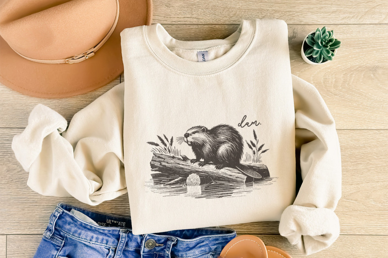 beaver-dam-png-funny-beaver-instant-digital-download-beaver-t-shirt
