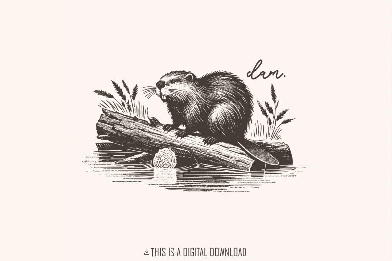 beaver-dam-png-funny-beaver-instant-digital-download-beaver-t-shirt