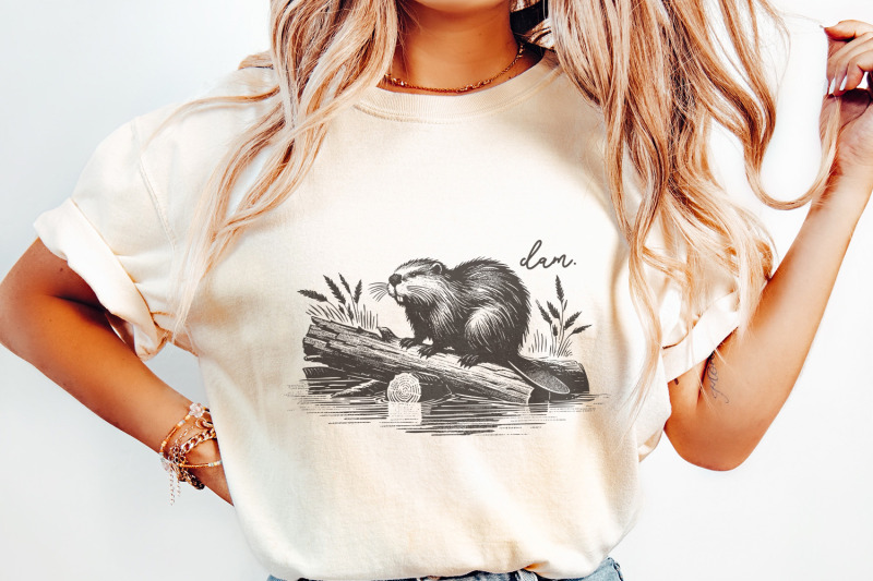 beaver-dam-png-funny-beaver-instant-digital-download-beaver-t-shirt