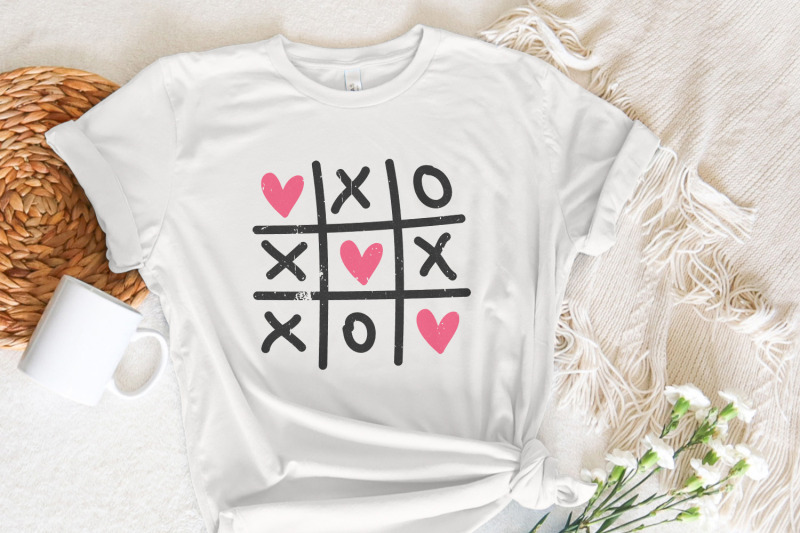 valentine-png-valentine-shirt-png-xoxo-png-tic-tac-toe-png-love-pn