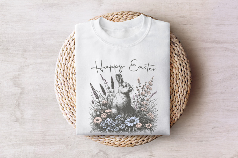 happy-easter-png-easter-png-bunny-png-floral-bunny-png-spring-png